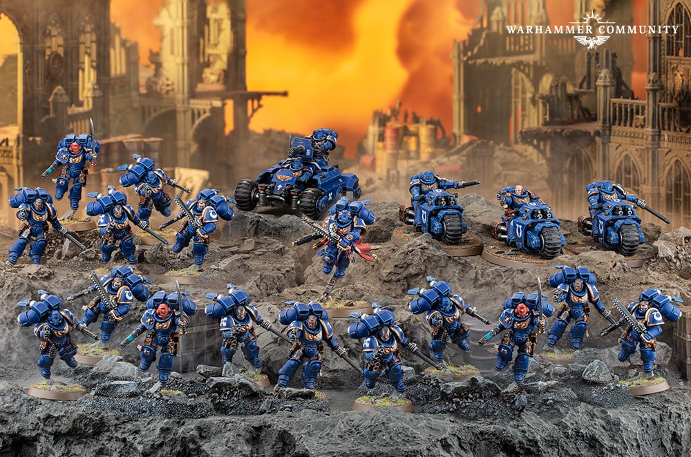 Preorder: Space Marines Spearhead Force - Winter Box Set